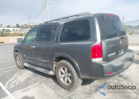 2008 Nissan Armada Se z USA, uszkodzony, nr VIN 5N1AA08D08N614369